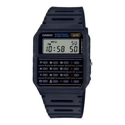 CASIO CA-53W-1 手錶 黑色 #1