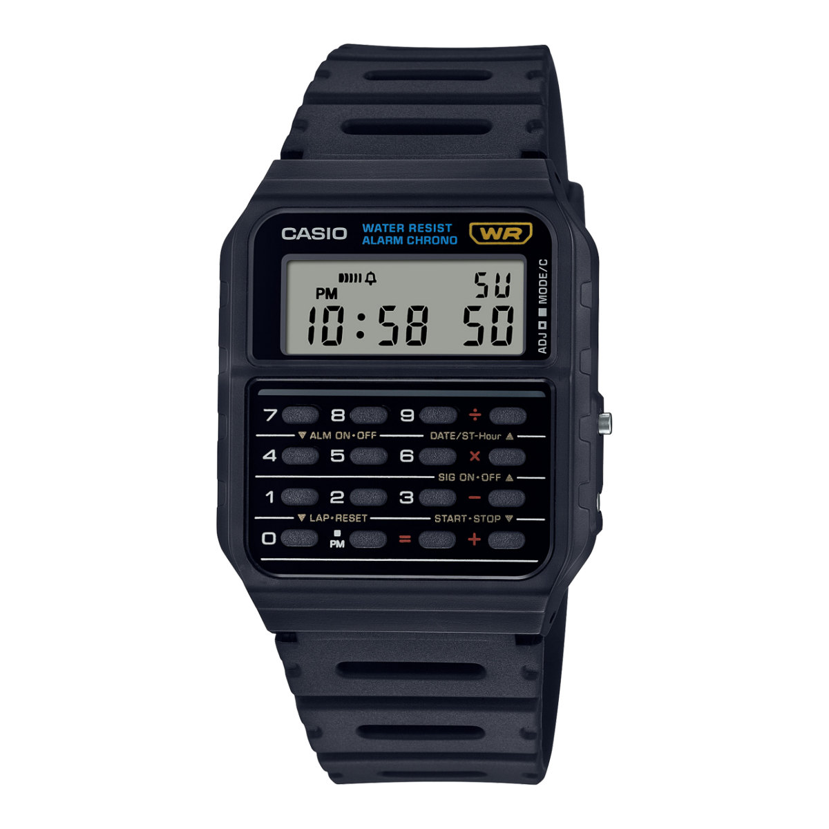 CASIO CA-53W-1 手錶 黑色 #1