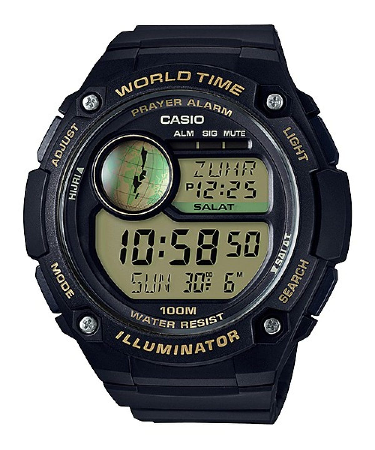 CASIO CPA-100-9AV 手錶 黑色 #1