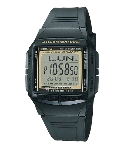 CASIO DB-36-9AV 手錶 黑色 #1