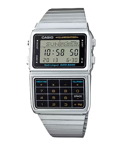 CASIO DBC-611-1 手錶 銀色 #1