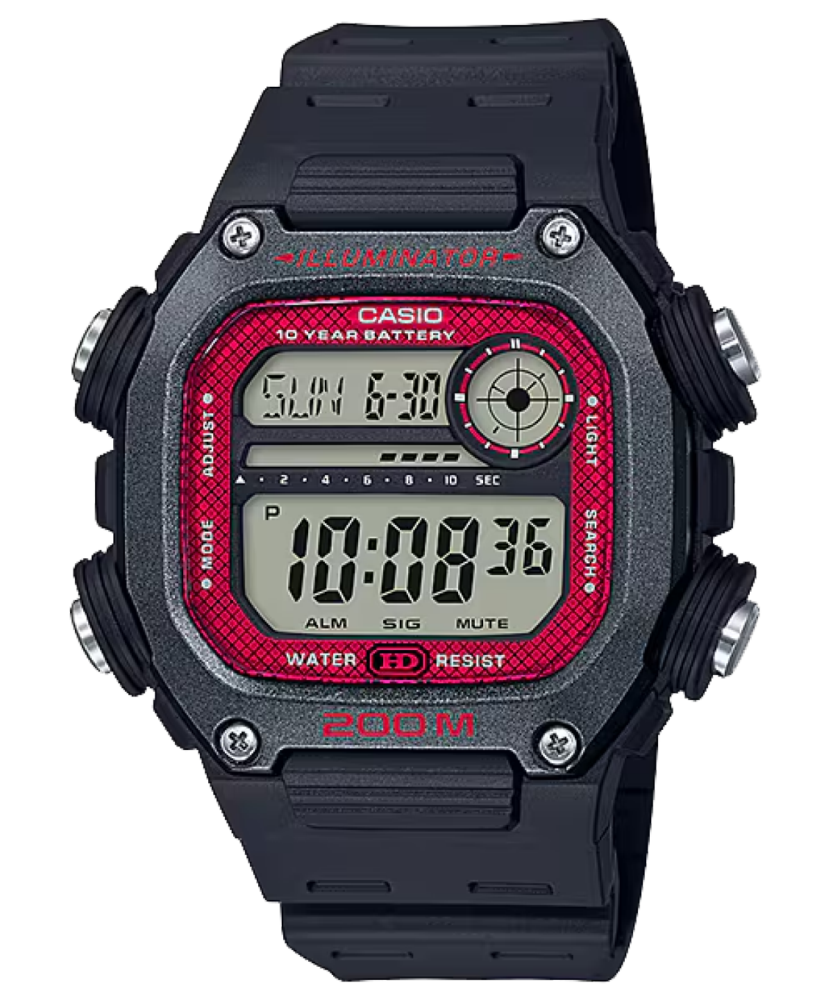 CASIO DW-291H-1BV 手錶 灰色 #1