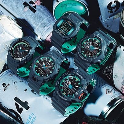 G-SHOCK DW-5600CC-2 手錶 藍色、淺藍色 #2