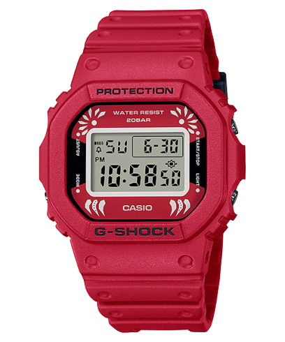 G-SHOCK DW-5600DA-4 手錶 紅色 #1