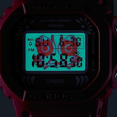 G-SHOCK DW-5600DA-4 手錶 紅色 #3
