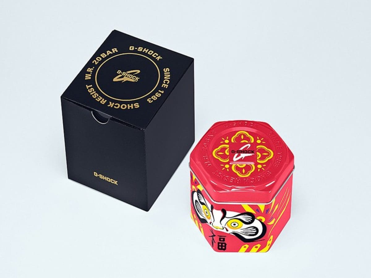 G-SHOCK DW-5600DA-4 手錶 紅色 #5