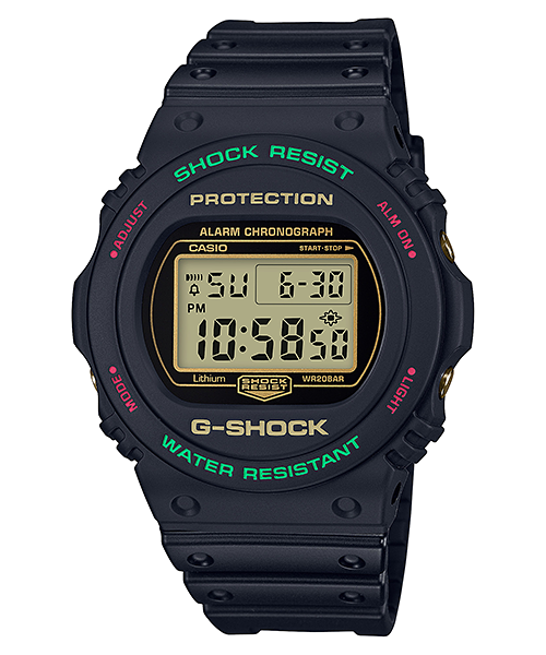 未使用 DW-5700THB-7JF G-SHOCK CASIO dw-5600 Casio G-Shock Classic Digital Round Case Throwback Model