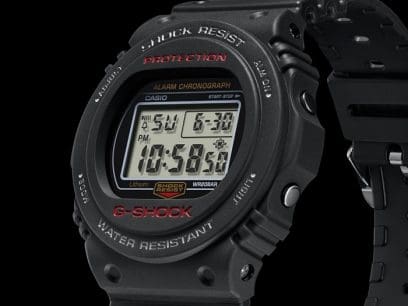 G-SHOCK DW-5750E-1 手錶 黑色 #4