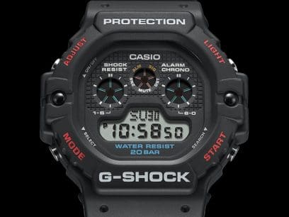 G-SHOCK DW-5900-1 手錶 黑色 #3