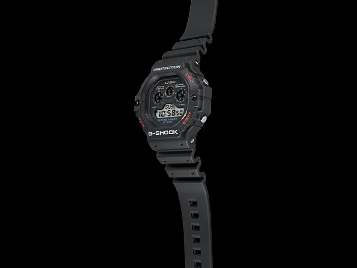 G-SHOCK DW-5900-1 手錶 黑色 #4