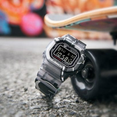 G-SHOCK DW-5000SS-1 手錶 透明色 #6