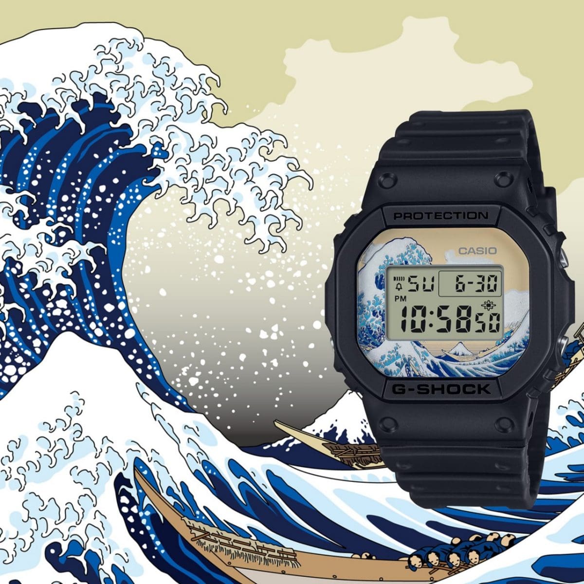 G-SHOCK DW-5600KHK25-1 手錶 黑色 #2