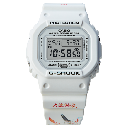 G-SHOCK DW-5600MWCAT-7 手錶 白色 #1
