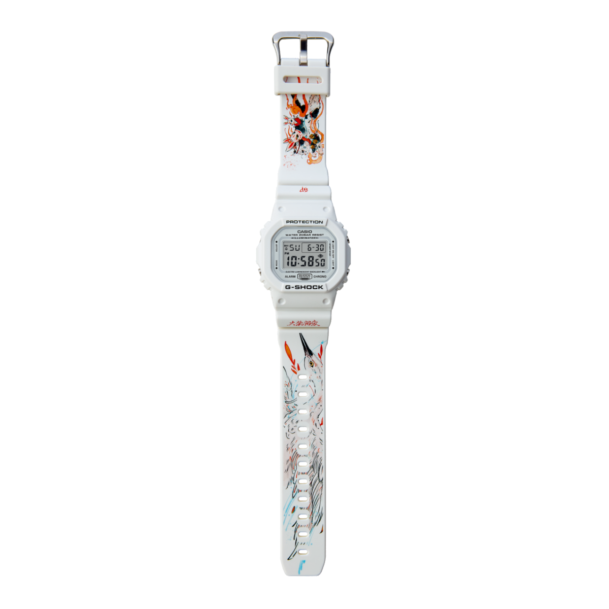 G-SHOCK DW-5600MWCAT-7 手錶 白色 #2