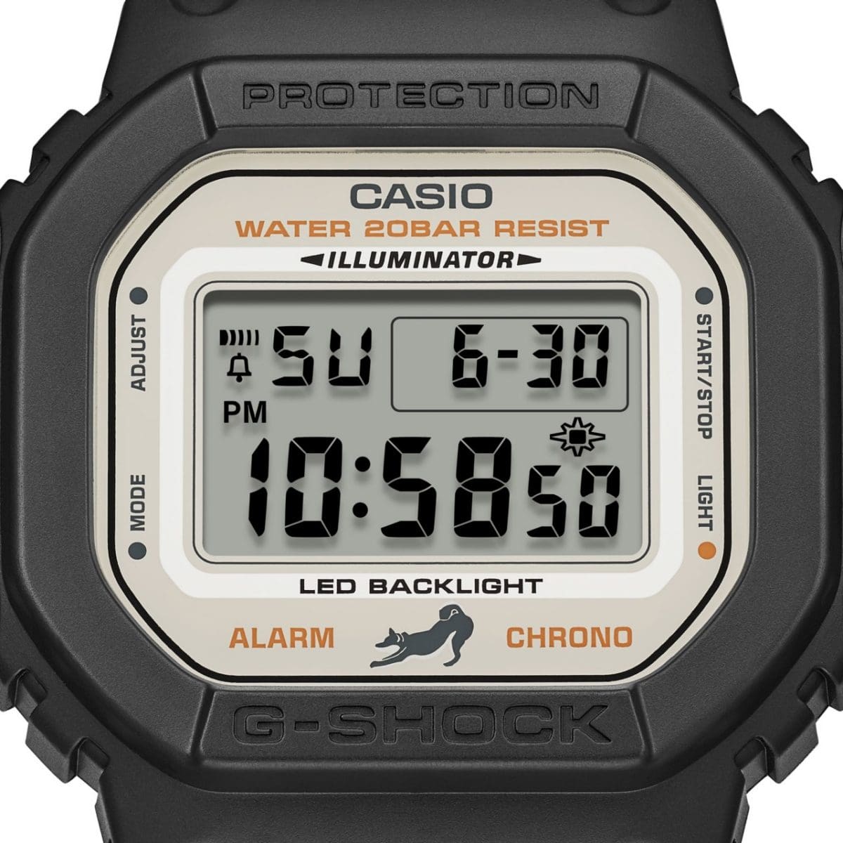 G-SHOCK DW-5600SHB-1 手錶 黑色 #10