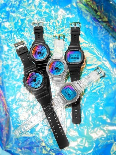 G-SHOCK DW-5600SRS-7 手錶 白色 #13