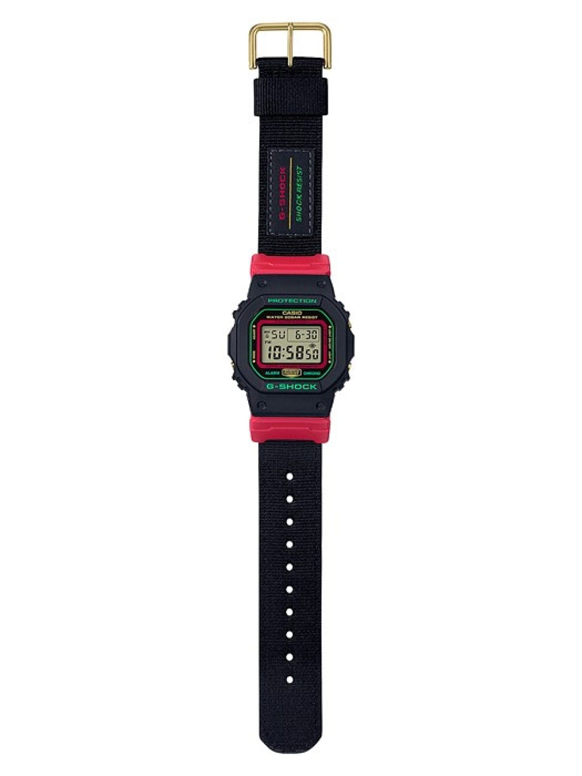 G-SHOCK DW-5600THC-1 手錶 黑色 #2