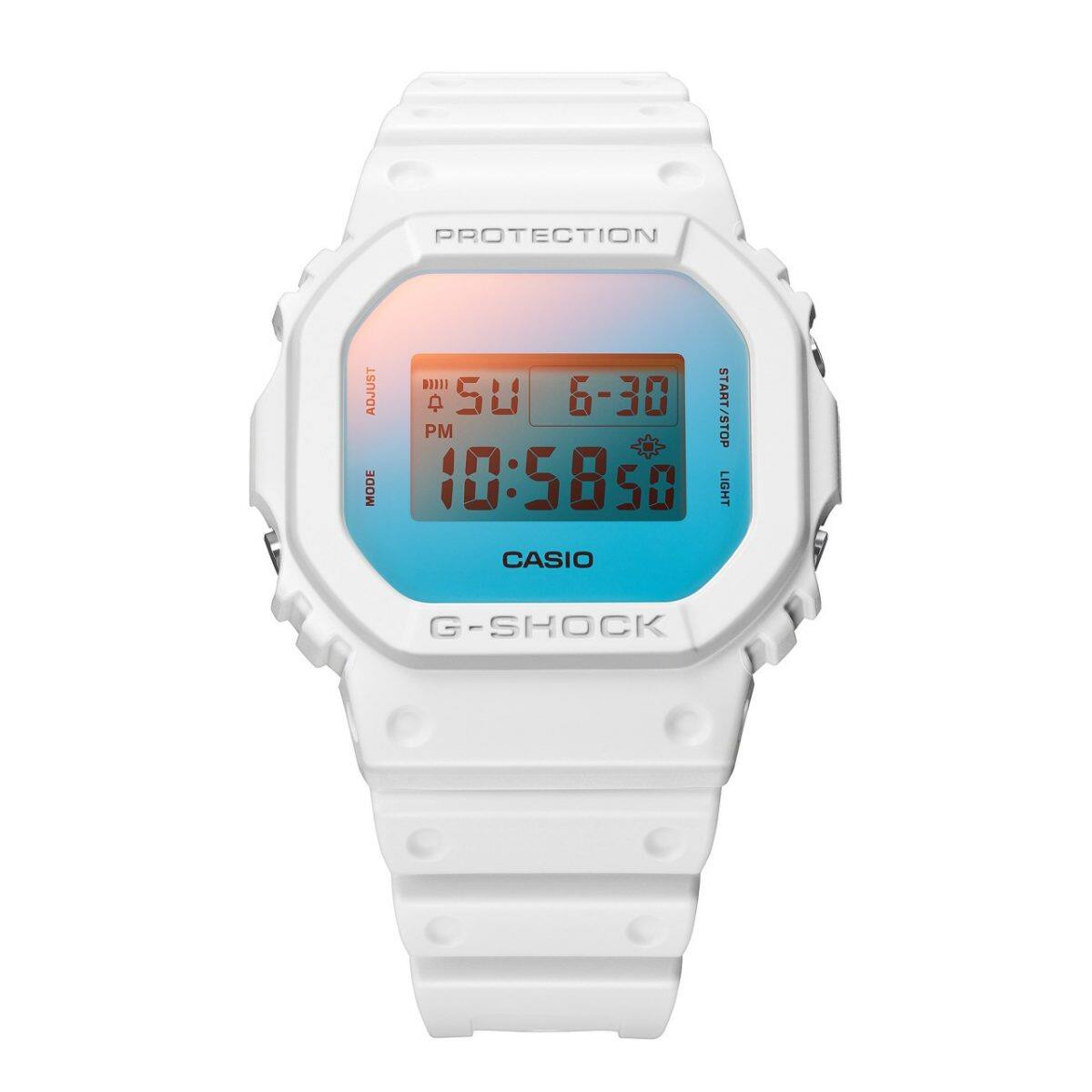 G-SHOCK DW-5600TL-7 手錶 白色 #5