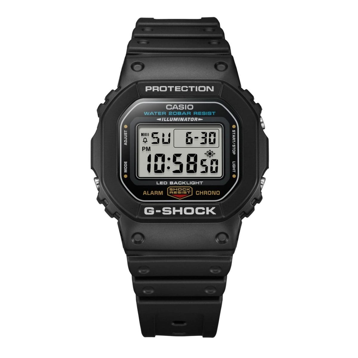 G-SHOCK DW-5600UE-1 手錶 黑色 #3