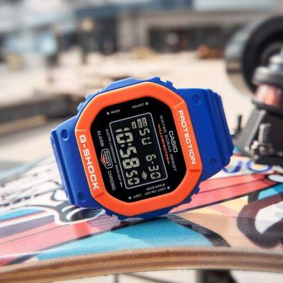 G-SHOCK DW-5610SC-2 手錶 橘色 #4