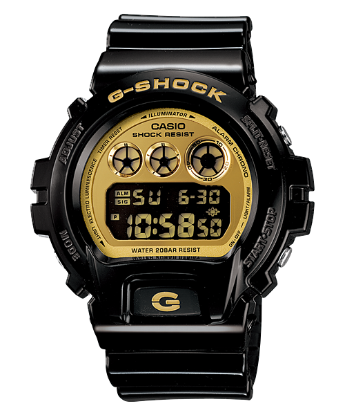 G-SHOCK DW-6900CB-1 黒/金 DW-6900CB-1 | CASIO