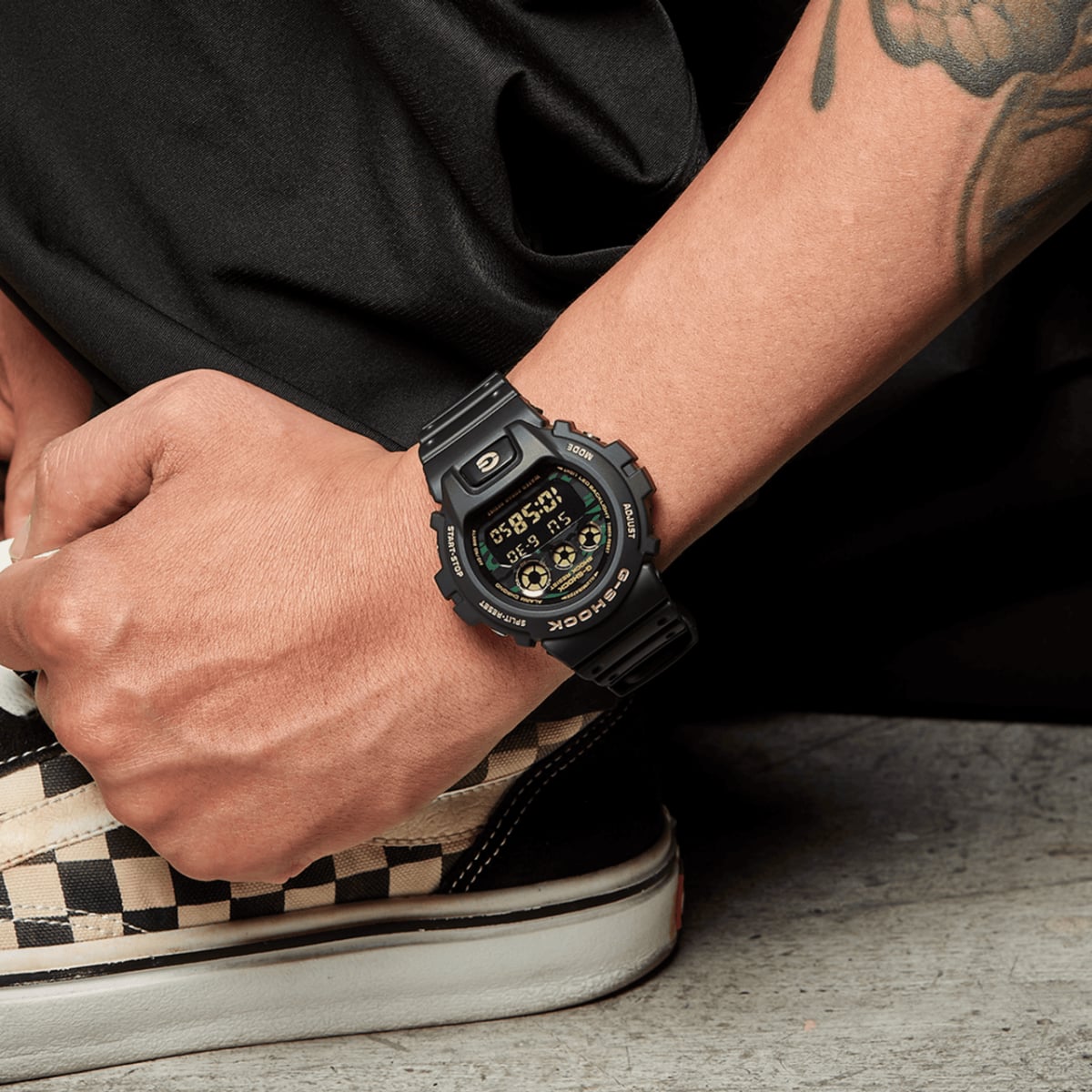G-SHOCK DW-6900CF-1 手錶 黑色 #3