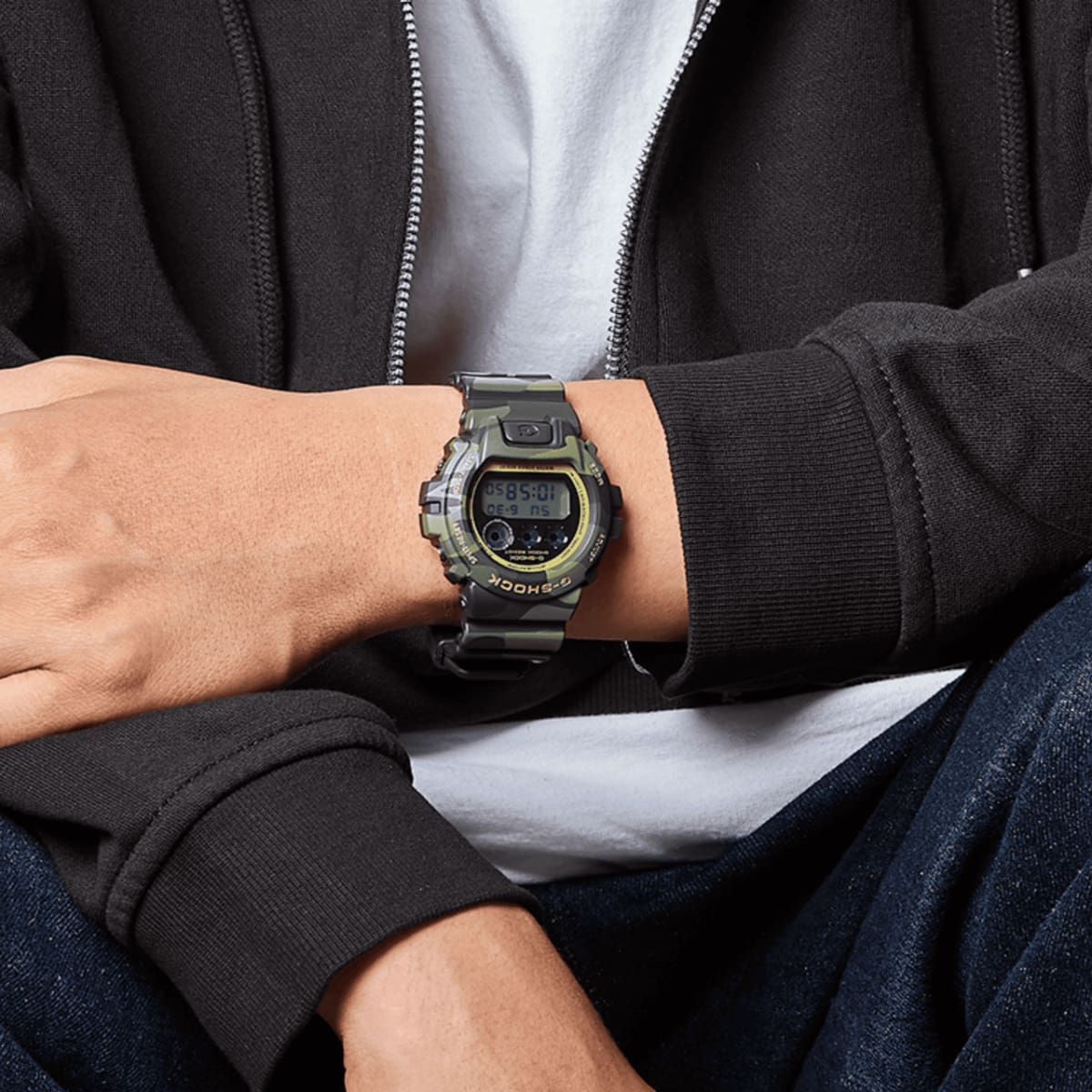 G-SHOCK DW-6900CMG-3 手錶 綠色 #3
