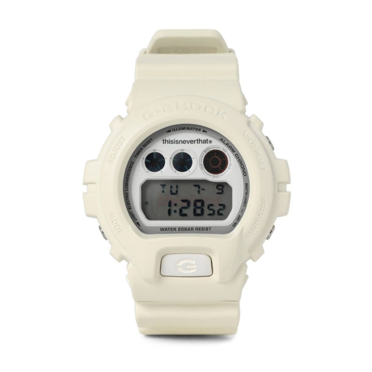 G-SHOCK DW-6900TNT24-7TSHIRT 手錶 白色 #1