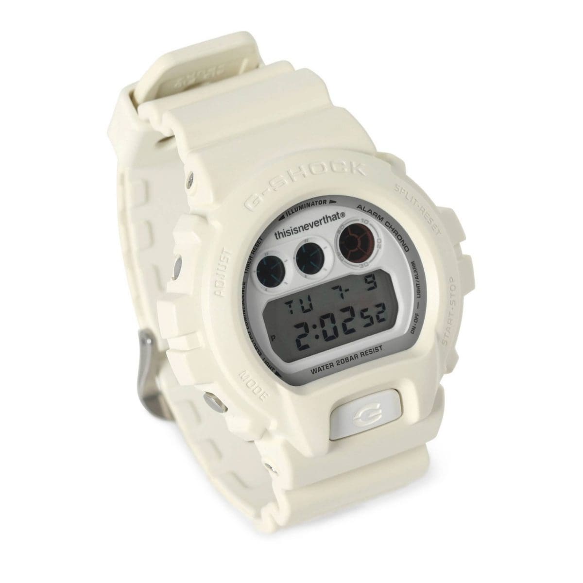 G-SHOCK DW-6900TNT24-7TSHIRT 手錶 白色 #3