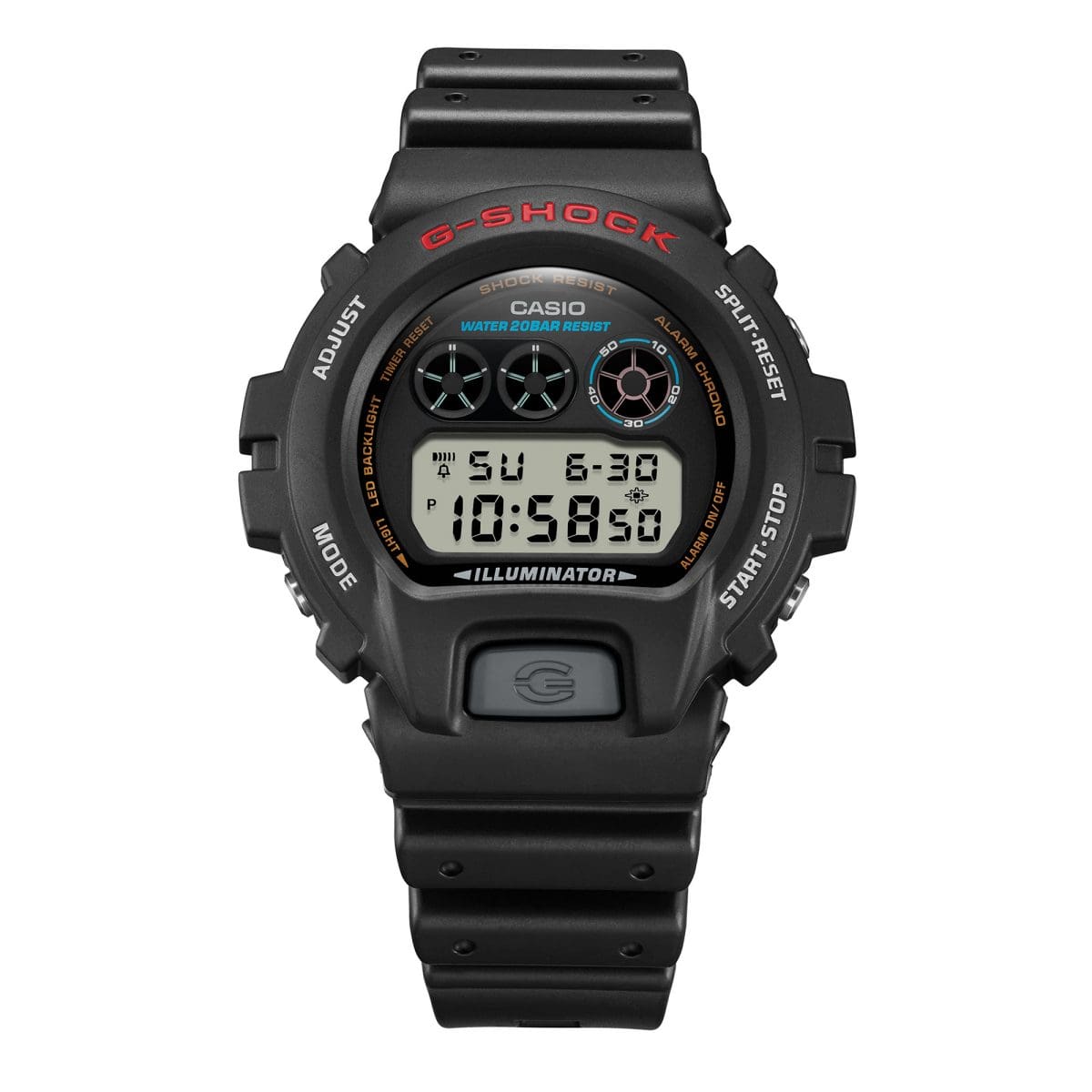 G-SHOCK DW-6900U-1 手錶 黑色 #4