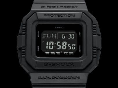 G-SHOCK DW-D5500BB-1 手錶 黑色 #3