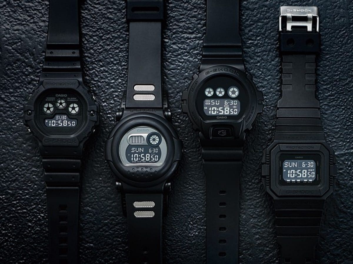 G-SHOCK DW-D5500BB-1 手錶 黑色 #4