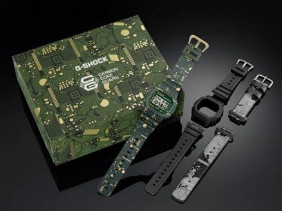 G-SHOCK DWE-5600CC-3 手錶 綠色 #2