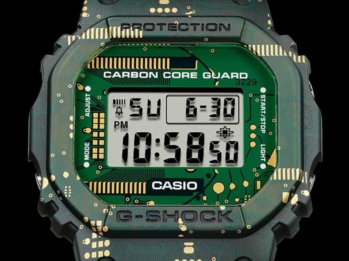 G-SHOCK DWE-5600CC-3 手錶 綠色 #9