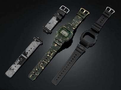 G-SHOCK DWE-5600CC-3 手錶 綠色 #11