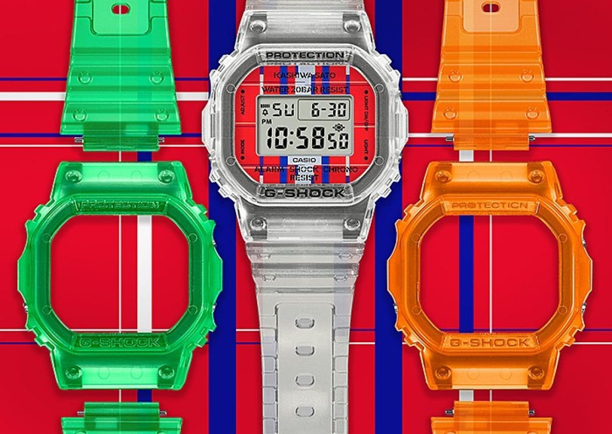 G-SHOCK DWE-5600KS-7 手錶 透明色 #4