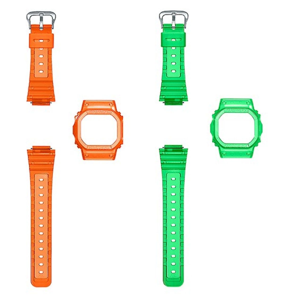 G-SHOCK DWE-5600KS-7 手錶 透明色 #6