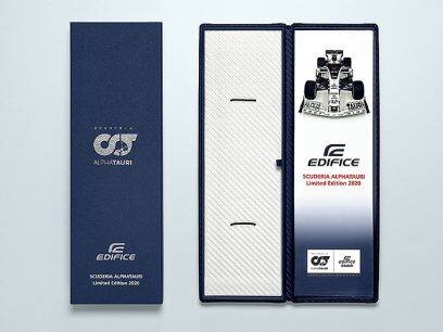 EDIFICE ECB-20AT-2A 手錶 藍色、淺藍色 #4