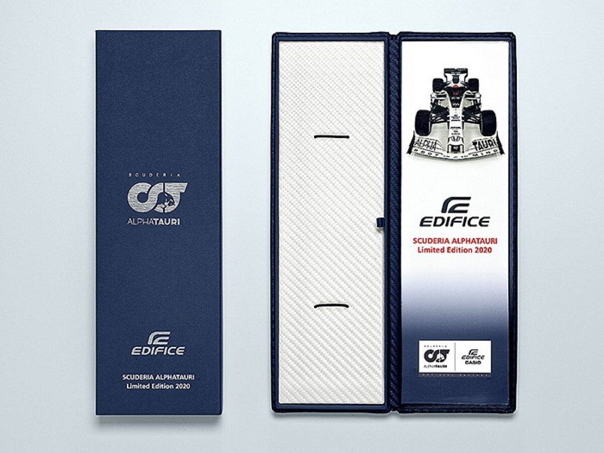 EDIFICE ECB-20AT-2A 手錶 藍色、淺藍色 #4