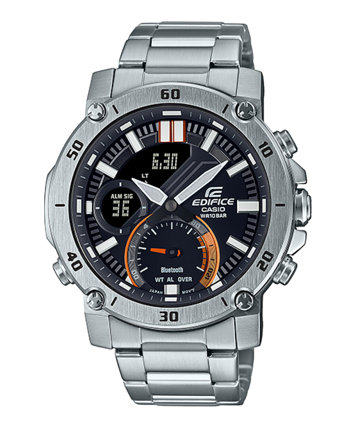 EDIFICE ECB-20D-1A 手錶 銀色 #1