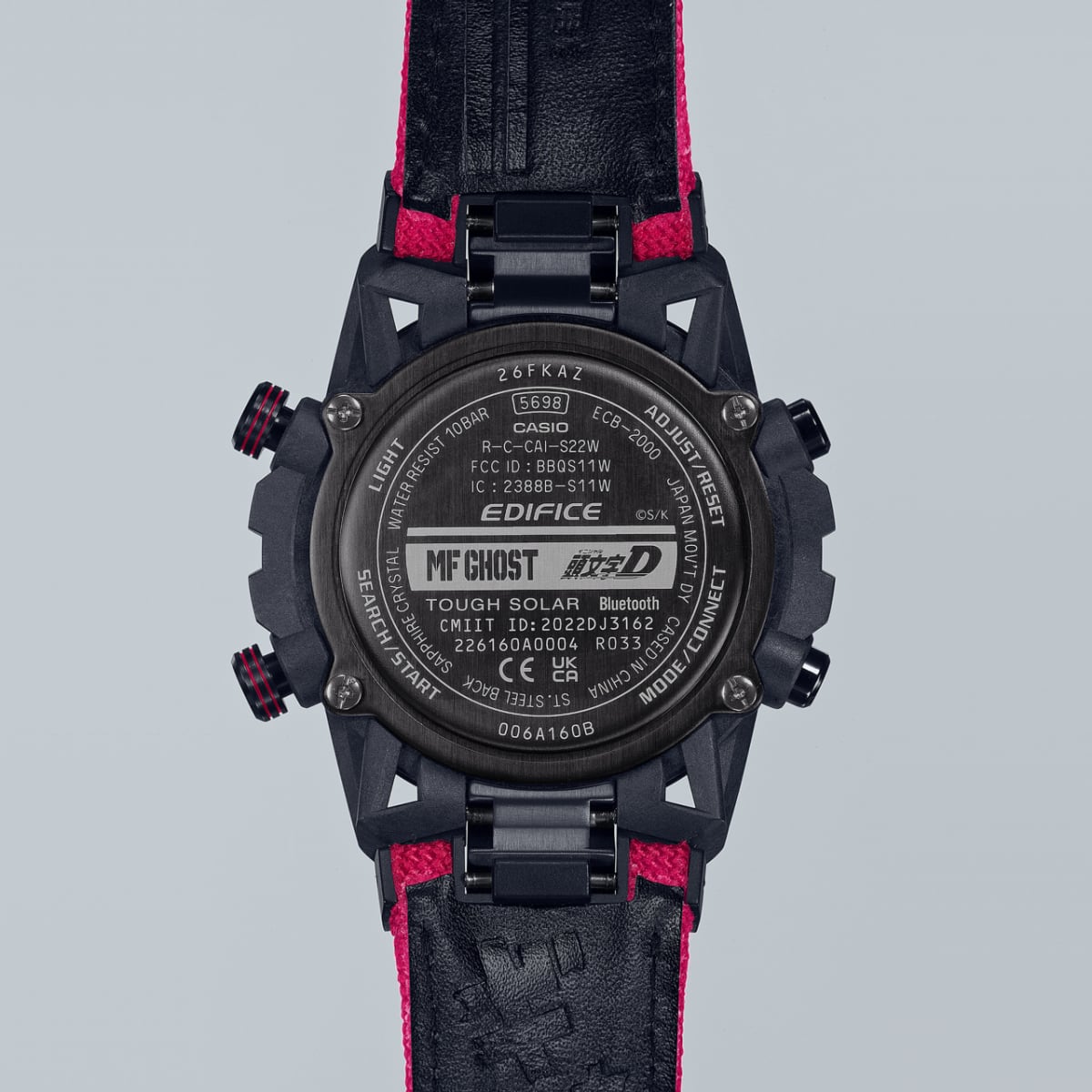 EDIFICE ECB-2000MFG-1A 手錶 紅色 #9