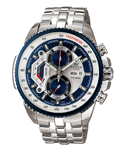 EDIFICE EF-558D-2AV 手錶 白色 #1