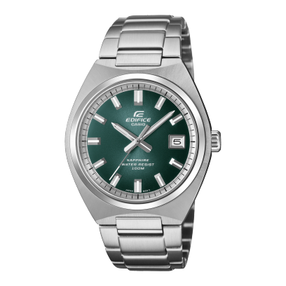 EDIFICE EFB-109D-3AV 手錶 銀色 #1