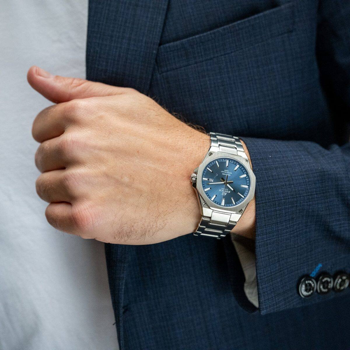 EDIFICE EFR-S108D-2AV 手錶 銀色 #8