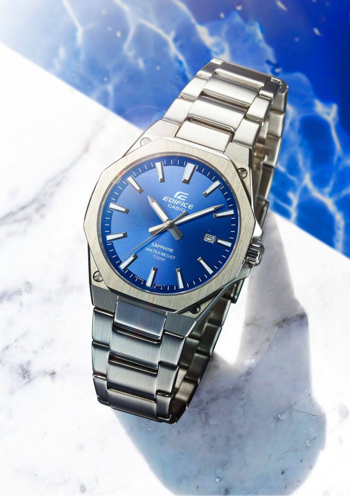 EDIFICE EFR-S108D-2AV 手錶 銀色 #6