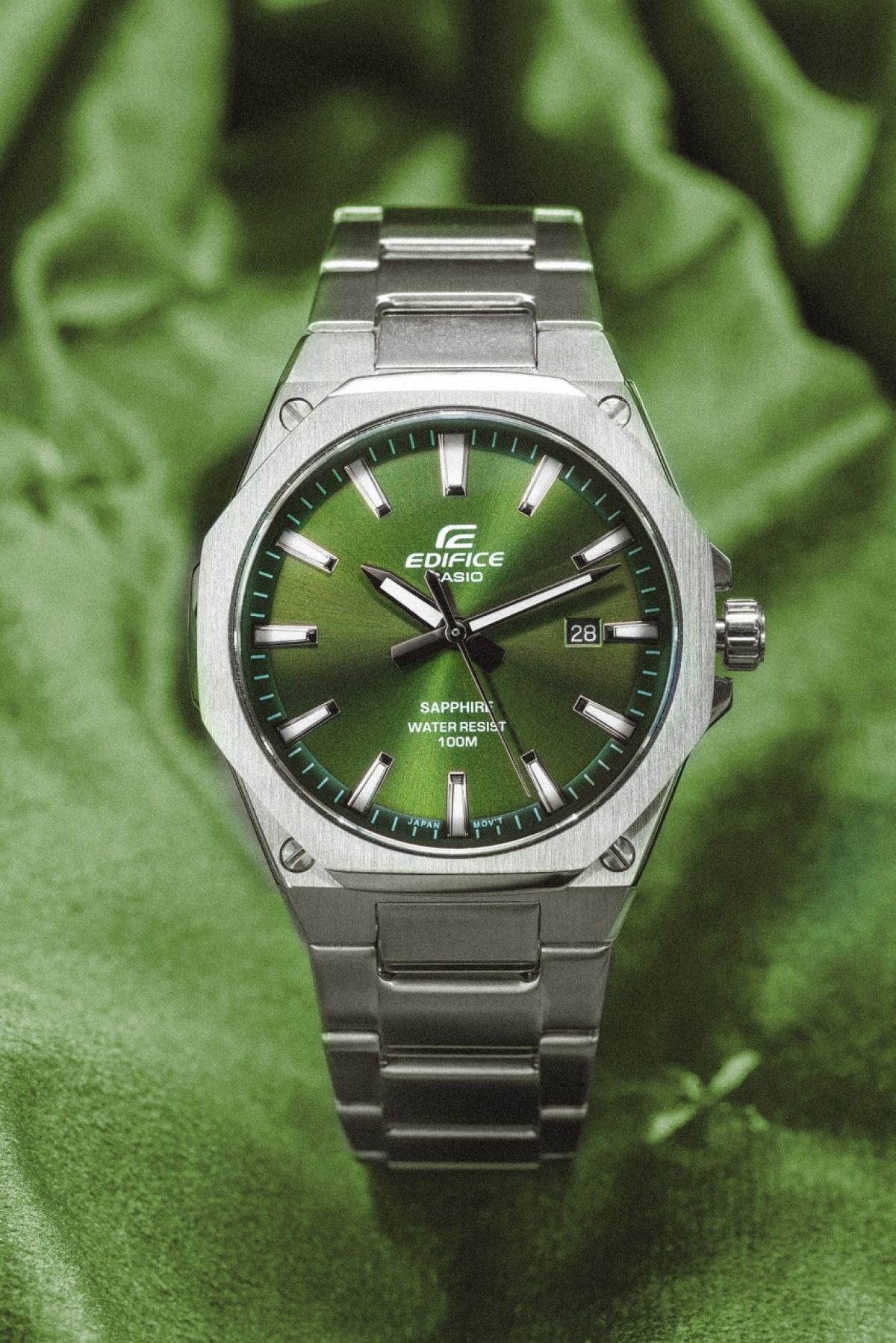 EDIFICE EFR-S108D-3AV 手錶 銀色 #4