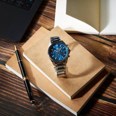 EDIFICE EFV-650D-2AV 手錶 銀色 #2