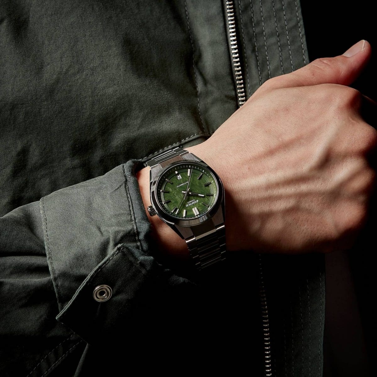 EDIFICE EFK-100D-3A 手錶 銀色 #2