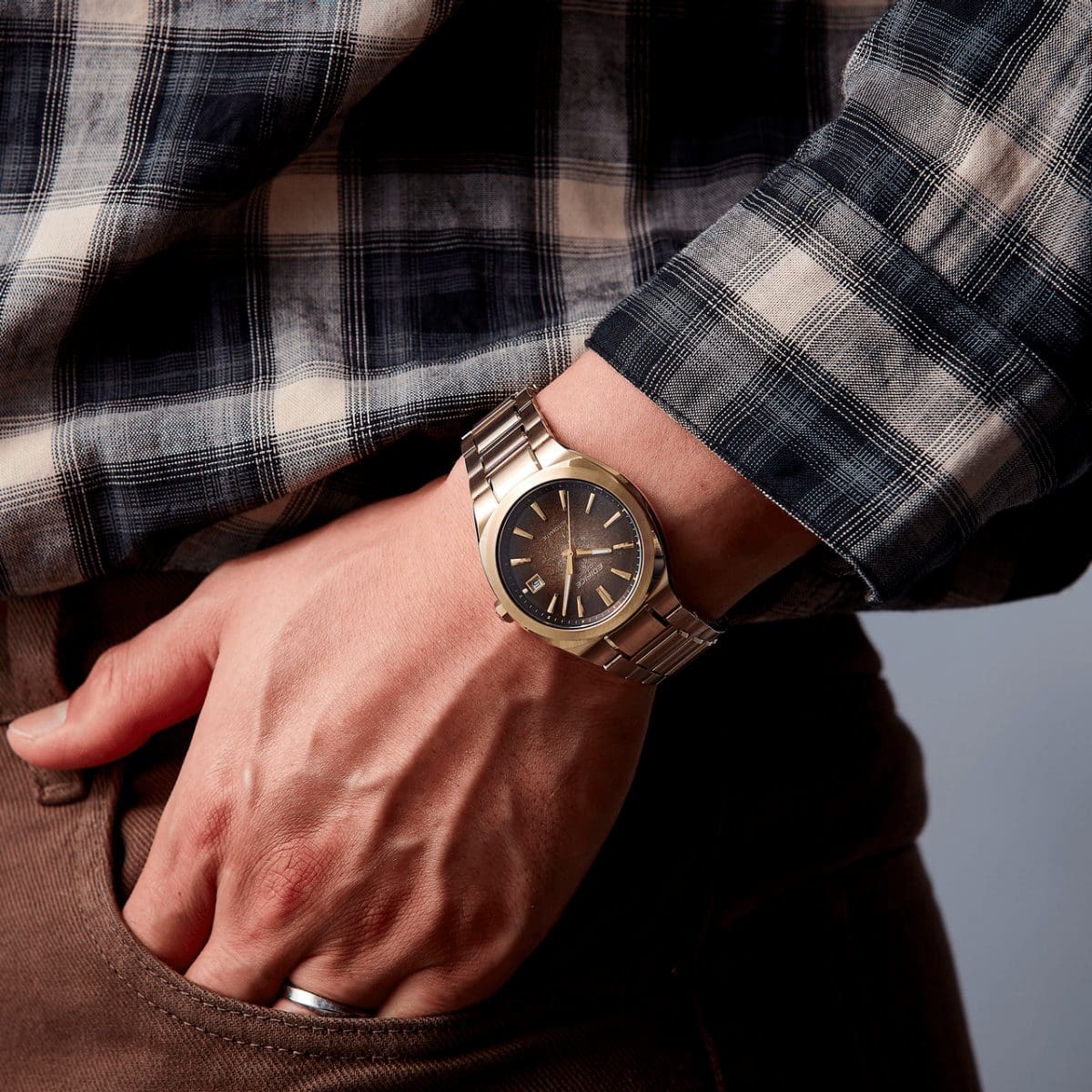 EDIFICE EFK-200DG-5A 手錶 金色 #2