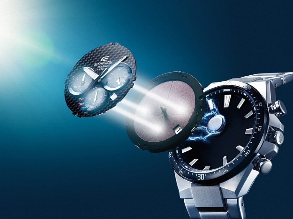 EDIFICE EQS-800CDB-1BV 手錶 藍色、淺藍色 #2